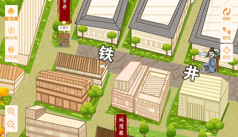 运粮湖管理区智慧景区：手绘地图与语音导览的完美融合